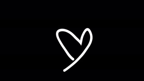 Hand Drawn Sketch Heart Animations Pack with Reveal Effect