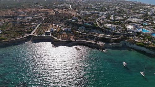 Coastal Landscape Crete Greece