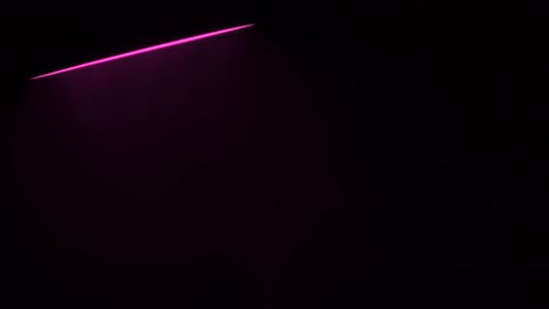 Atmospheric Light Pink Smoke on Black Background