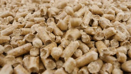 Pellet Fuel Pressed Sawdust