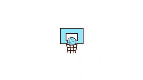 Basketball Icon animation