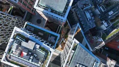 Bird's Eye View of the Streets of London