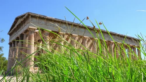 Ancien temple d'Héphaïstos à Athènes, Grèce
