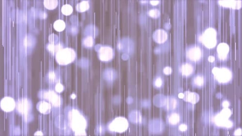 Elegant Glowing Bokeh and Vertical Light Streaks Background