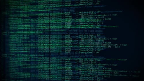 Programmation et codage Développement de logiciels de haute technologie et concept de blockchain Contexte de la technologie 3D