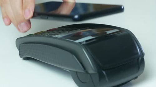 Payment At Pos Terminal Using A Smartphone