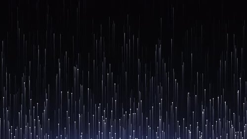 Abstract Blue Particle Streaks Background