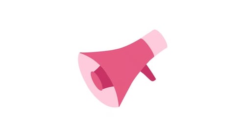 Megaphone Element Alpha Animation