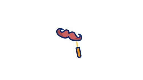 Animiertes Kostümsymbol