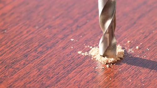 Steel Drill Bits are Used for Drilling Holes in Wood