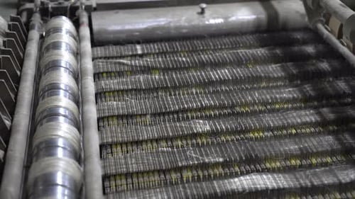 Linen Ropes Brushed and Separated