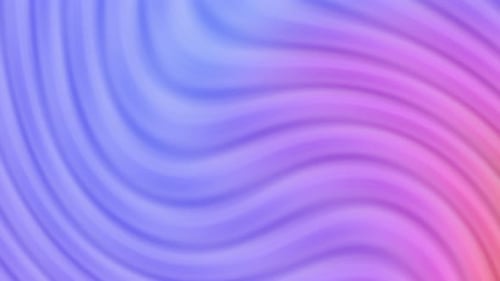 Abstract Fluid Gradient Wavy Lines Background Loop