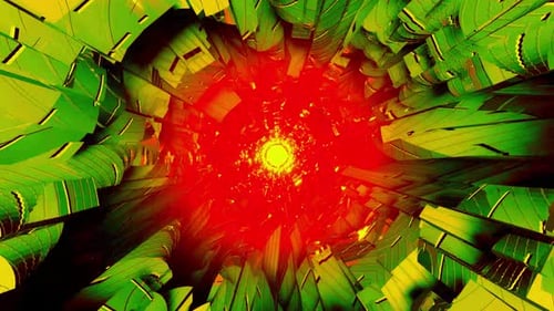 Cyber Tunnel Motion 4K
