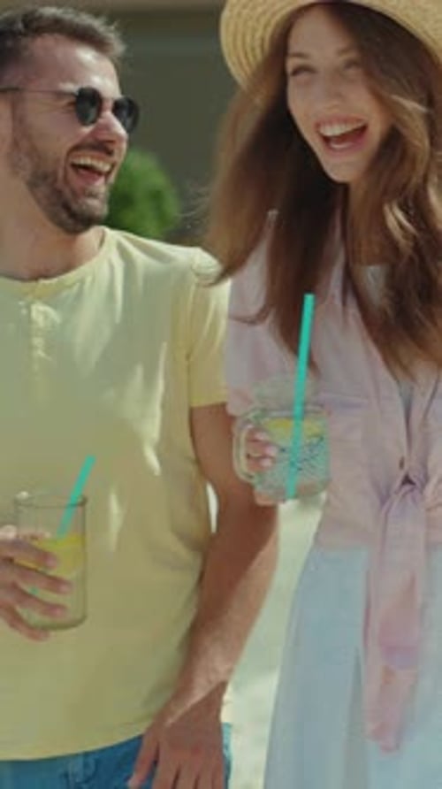 Experience Casual Beach Vibes This Summer with Refreshing Drinks Relaxation and Joyful Moments