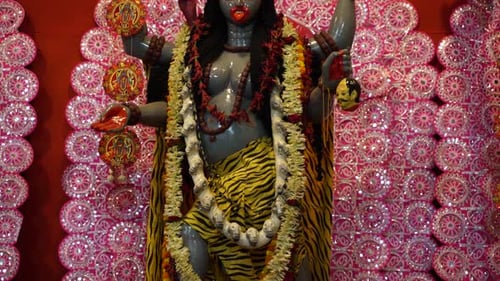 Diwali is one of the biggest festival in India, Kali, one of the deities of Hindus, is worshiped in