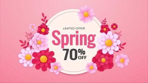 Spring Sale 70% Has Started