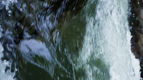 Hyper SLO MO Flowing Water Mountain Stream Mobile Video Smartphone Format Social