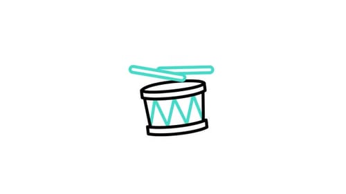 Drum Animated Icon