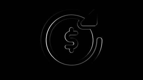 Transfer Arrow Icon 3d