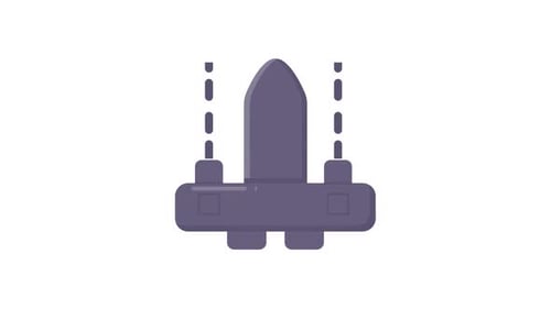 Space Invader Element-Alphaanimation