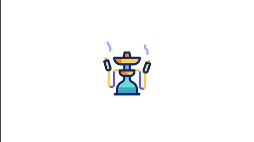 Hookah Animated Icon