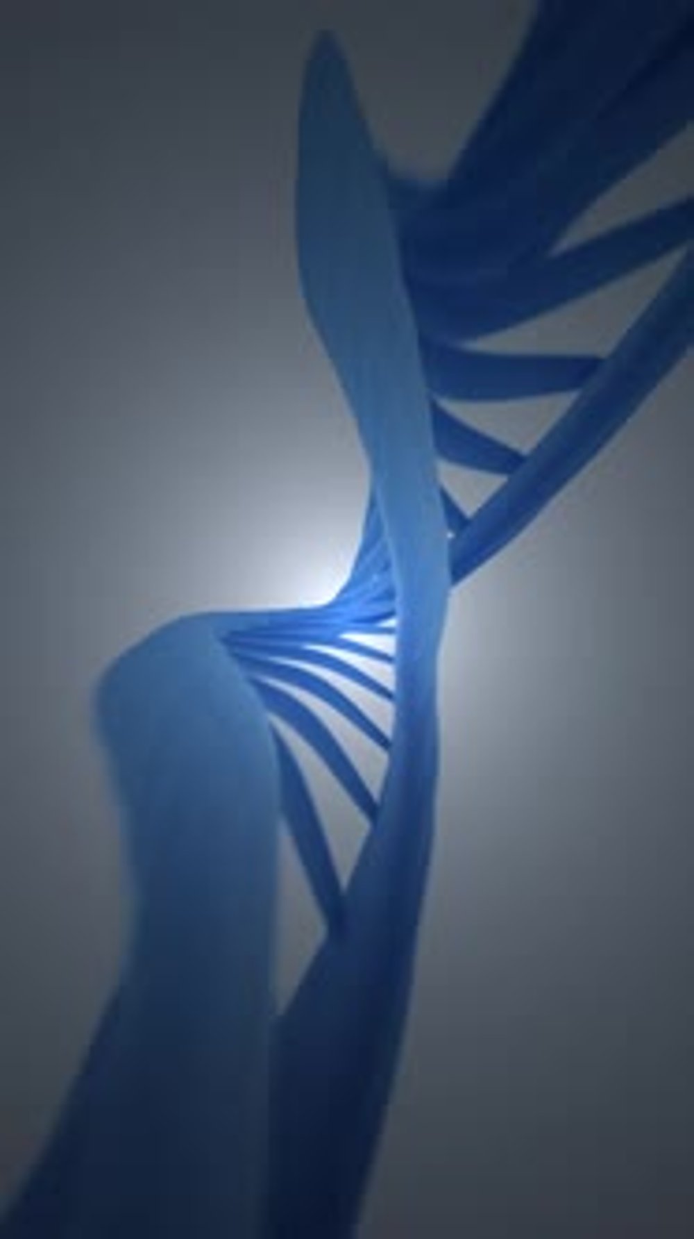Animated DNA Double Helix Rotation in Blue Digital Style, Backgrounds ...