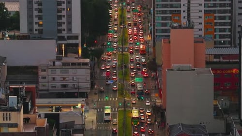 Brazil City Traffic Activity Traffic Streets Traffic