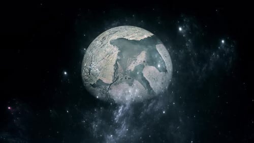 Realistic Planet Rotation in Cosmic Space with Stars