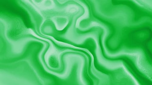 Dynamic Abstract Green Fluid Motion Background
