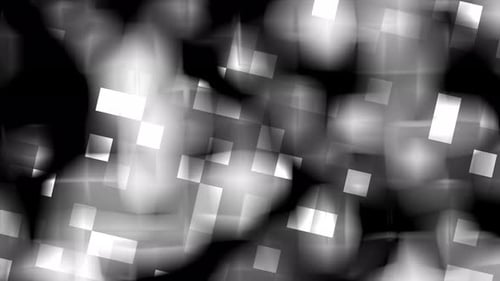 Abstract Morphing Light Squares Dynamic Motion Background