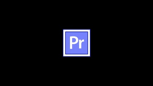 Flat Design Premiere Pro Logo Icon Graphic