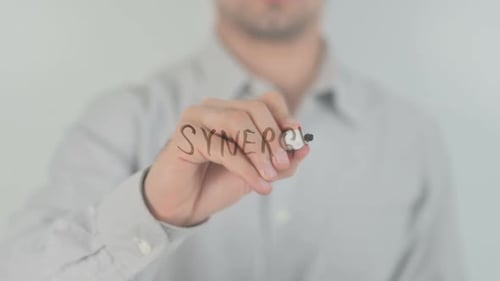 Writing Synergy on Glass Surface