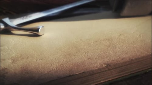 Ancient Book Page Text Reveal Opener