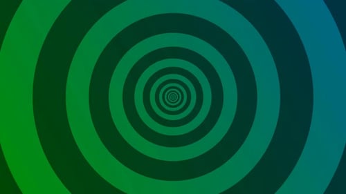 Green Cyan Gradient Seamless Zoom Out Abstract Background