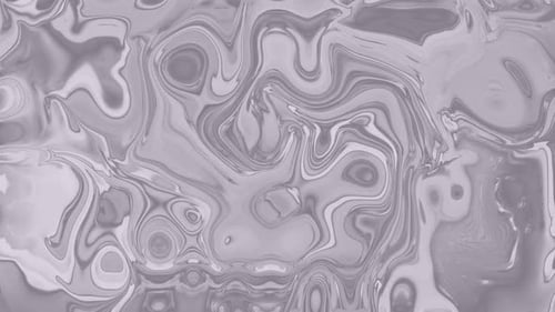 Abstract Fluid Metallic Grey Seamless Background Loop