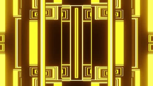 Goldener animierter Hintergrund VJ Loop für Party mit hellen Linien