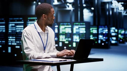 Company Servers Managing Databases