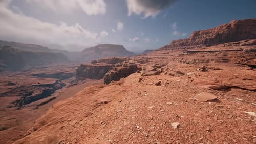 Grand Canyon in Arizona at Sunny Day