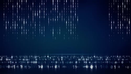 row matrix seamless loop abstract background