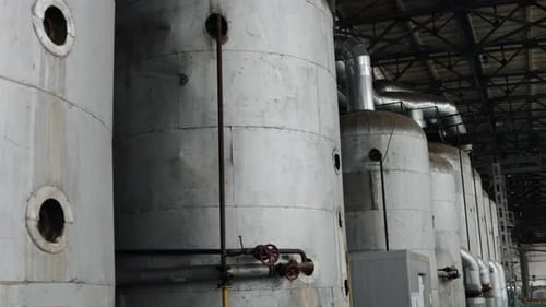 Large Tanks Large Storage Facility Pipes