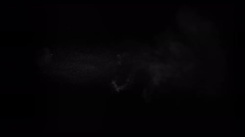 Sahara Collection: A sand stream erupting from the bottom side and scattering slowly at the end over