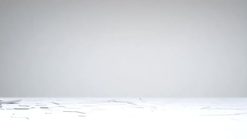 3D Flash Sale Text Reveal Breaking Through Surface