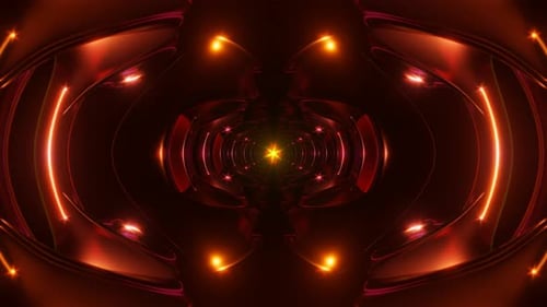 Vivid Trippy VJ Background with a Futuristic Edge