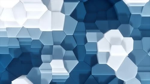 Abstraktes geometrisches 3D-Muster