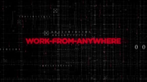 Digital Glitch Text Reveal Opener