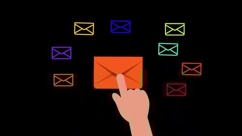 Email Opening Animation On Alpha Loop