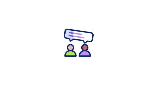 Talk Animated Icon