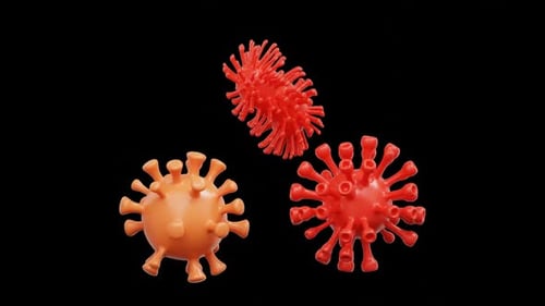 Animated 3D Coronavirus Models for Medical Science Videos