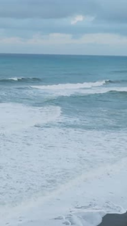 Sad Atmosphere At The Sea Before The Storm