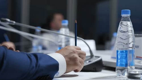 Reunião e Estratégia de Liderança Corporativa